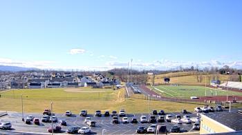 Weather camera view of Waynesboro HS.