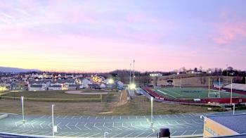 Weather camera view of Waynesboro HS.