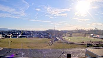 Weather camera view of Waynesboro HS.