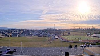 Weather camera view of Waynesboro HS.