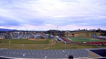Weather camera view of Waynesboro HS.
