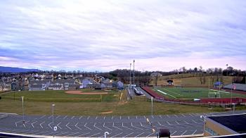 Weather camera view of Waynesboro HS.