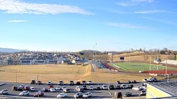 Weather camera view of Waynesboro HS.