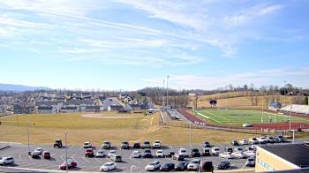 Weather camera view of Waynesboro HS.