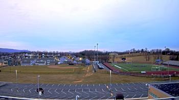 Weather camera view of Waynesboro HS.