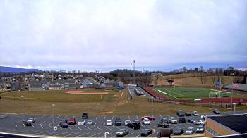 Weather camera view of Waynesboro HS.