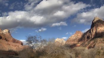 Weather camera view of Zion Canyon Village.
