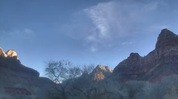 Weather camera view of Zion Canyon Village.
