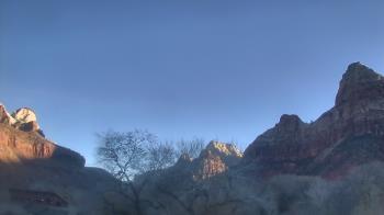 Weather camera view of Zion Canyon Village.