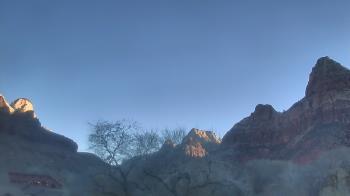 Weather camera view of Zion Canyon Village.