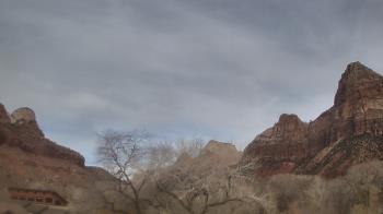 Weather camera view of Zion Canyon Village.