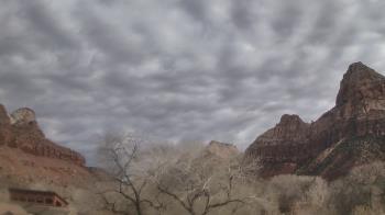 Weather camera view of Zion Canyon Village.
