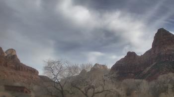 Weather camera view of Zion Canyon Village.