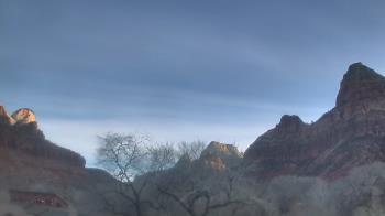 Weather camera view of Zion Canyon Village.