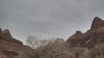 Weather camera view of Zion Canyon Village.