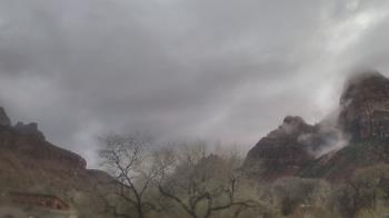 Weather camera view of Zion Canyon Village.