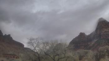 Weather camera view of Zion Canyon Village.