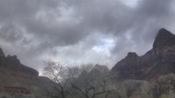 Weather camera view of Zion Canyon Village.