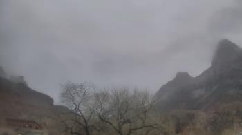 Weather camera view of Zion Canyon Village.