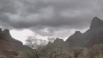 Weather camera view of Zion Canyon Village.