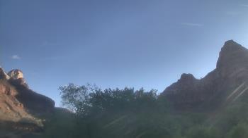 Weather camera view of Zion Canyon Village.