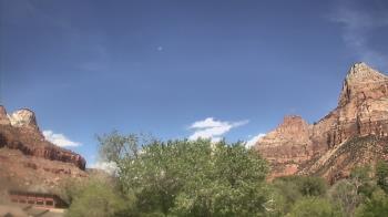 Weather camera view of Zion Canyon Village.