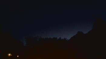 Weather camera view of Zion Canyon Village.