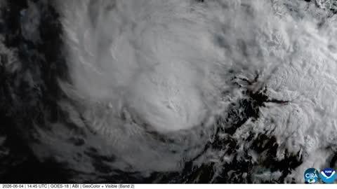 Seasons First Tropical Storm