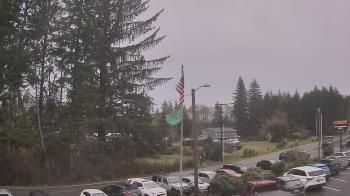 Weather camera view of Wishkah Valley School.