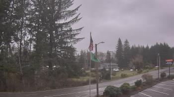 Weather camera view of Wishkah Valley School.