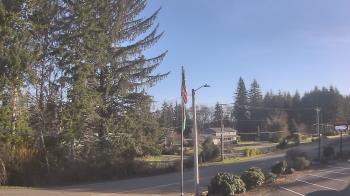 Weather camera view of Wishkah Valley School.