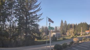 Weather camera view of Wishkah Valley School.