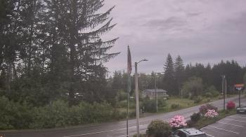 Weather camera view of Wishkah Valley School.