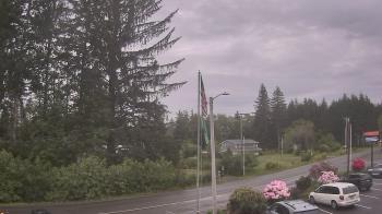 Weather camera view of Wishkah Valley School.