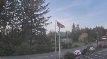 Weather camera view of Wishkah Valley School.