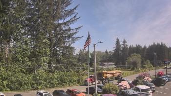 Weather camera view of Wishkah Valley School.