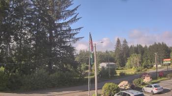 Weather camera view of Wishkah Valley School.