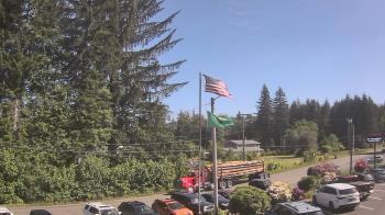 Weather camera view of Wishkah Valley School.