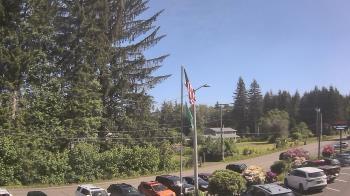 Weather camera view of Wishkah Valley School.