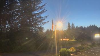 Weather camera view of Wishkah Valley School.