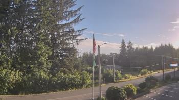 Weather camera view of Wishkah Valley School.