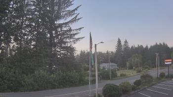 Weather camera view of Wishkah Valley School.