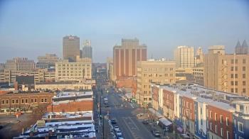 Weather camera view of Akron Beacon Journal.