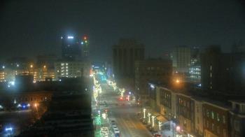 Weather camera view of Akron Beacon Journal.