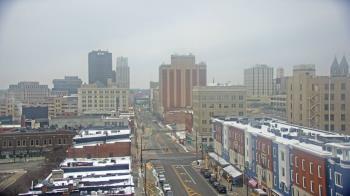 Weather camera view of Akron Beacon Journal.