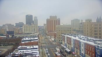 Weather camera view of Akron Beacon Journal.