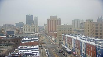 Weather camera view of Akron Beacon Journal.