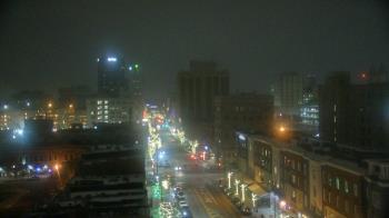 Weather camera view of Akron Beacon Journal.