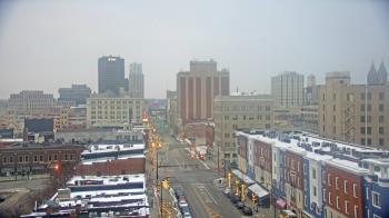 Weather camera view of Akron Beacon Journal.