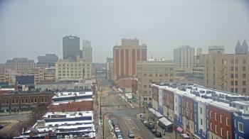 Weather camera view of Akron Beacon Journal.